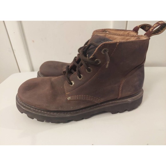 American Eagle Chukka Boots Mens 12 Brown Leather Combat Hiking Work 4000 main image 10
